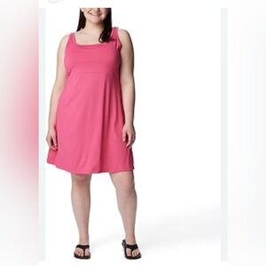 Columbia 3X Pink Sleeveless Sundress